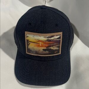 Legacy Black Cap with Sunset Patch‎